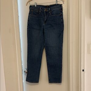 J. Crew Dark Blue Relaxed Boyfriend Jeans